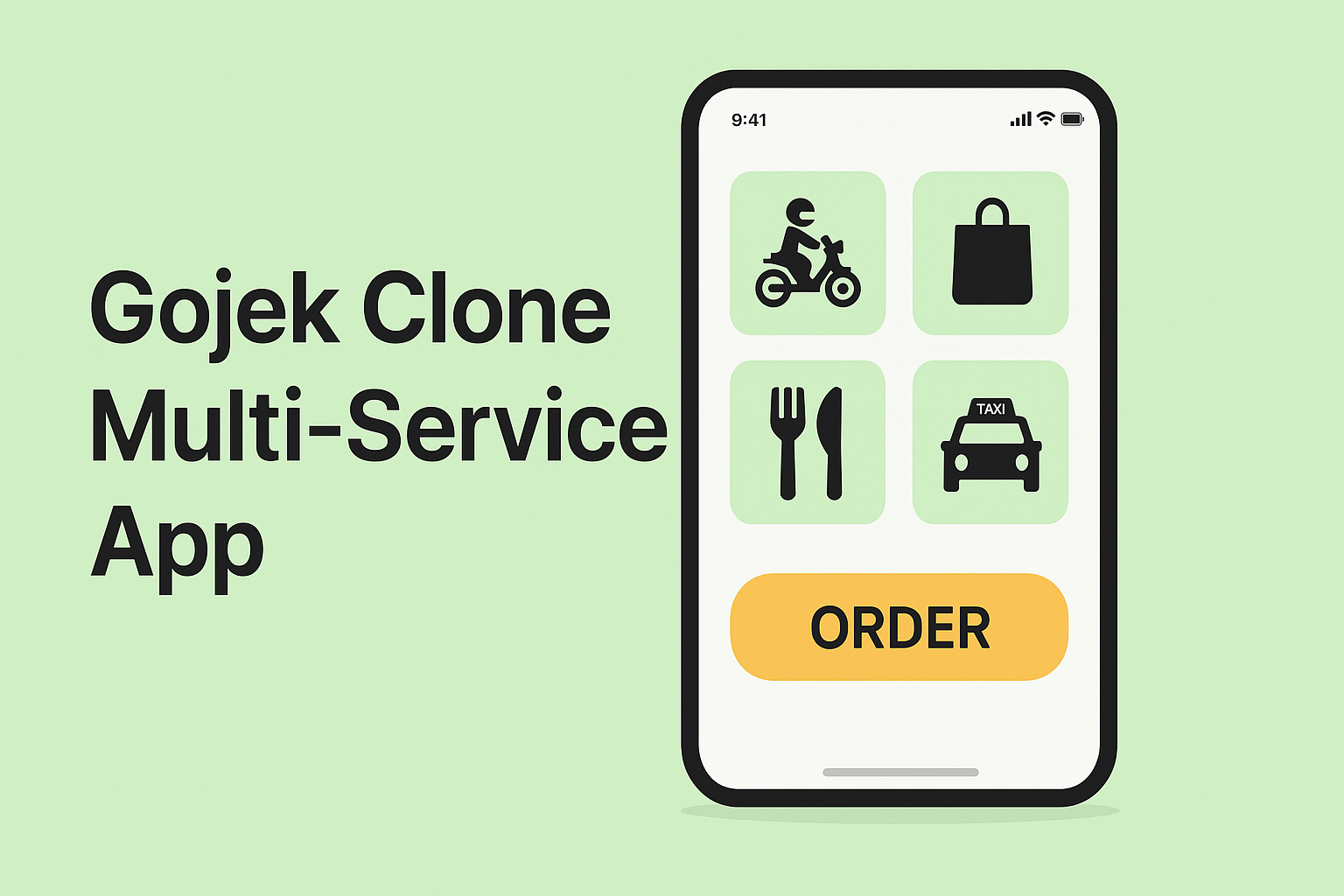 Gojek Clone Multi-Service App