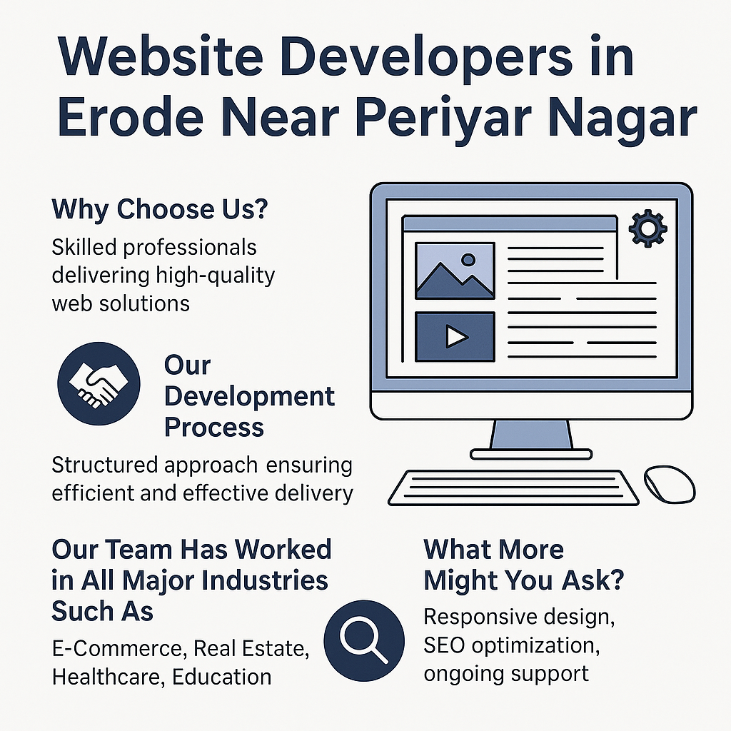 Website Developers in Erode Near Periyar Nagar