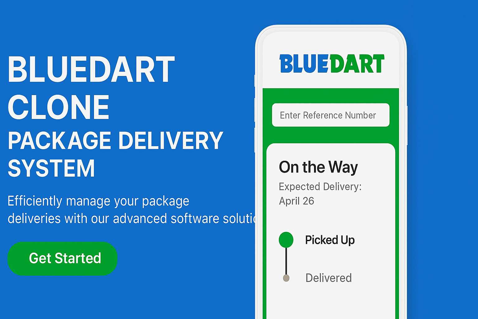 BlueDart Clone Package Delivery System