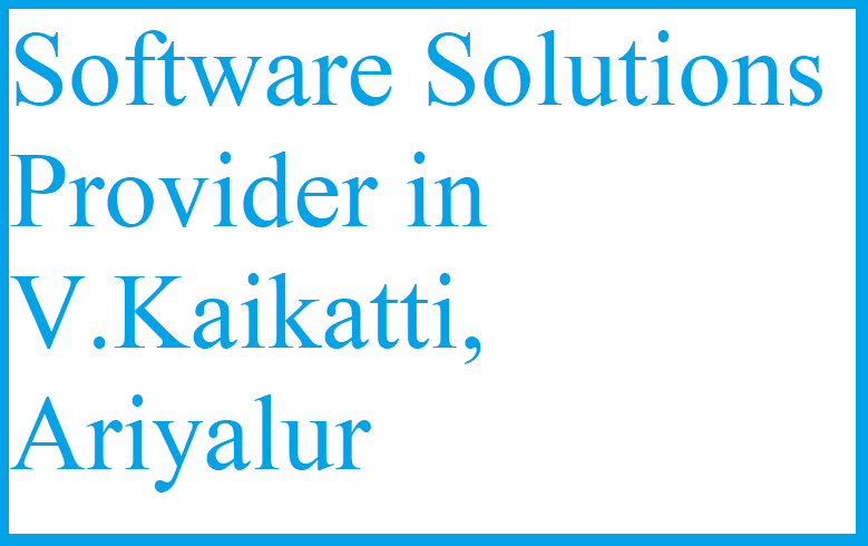 Custom software developers in Andimadam, Ariyalur