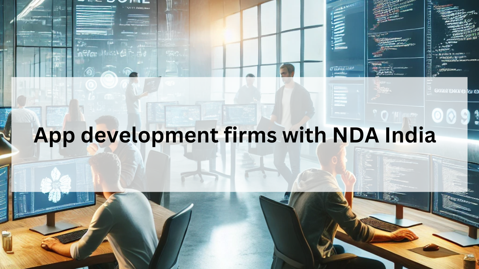 App development firms with NDA India