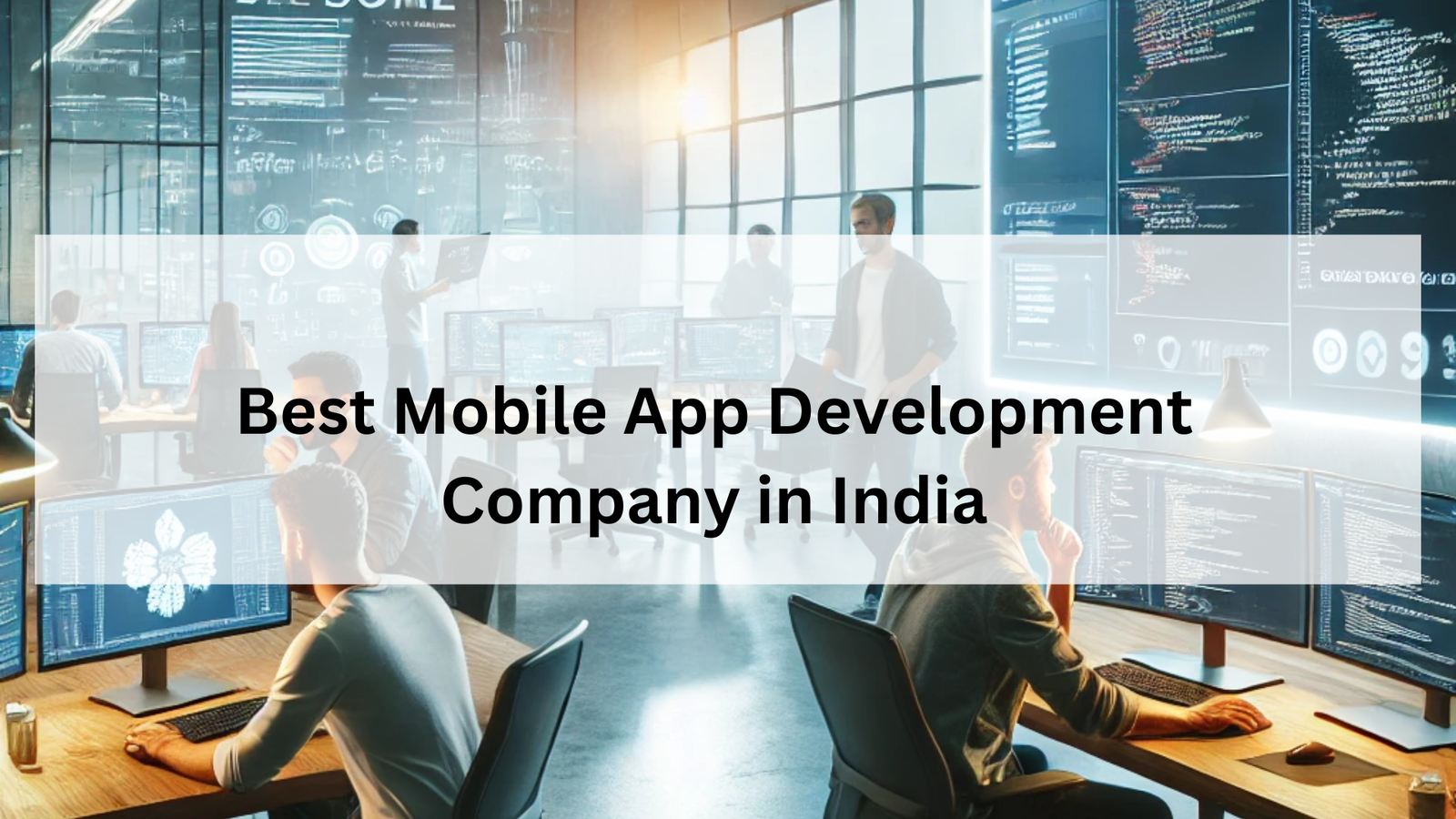 Best Mobile App Development Company in India