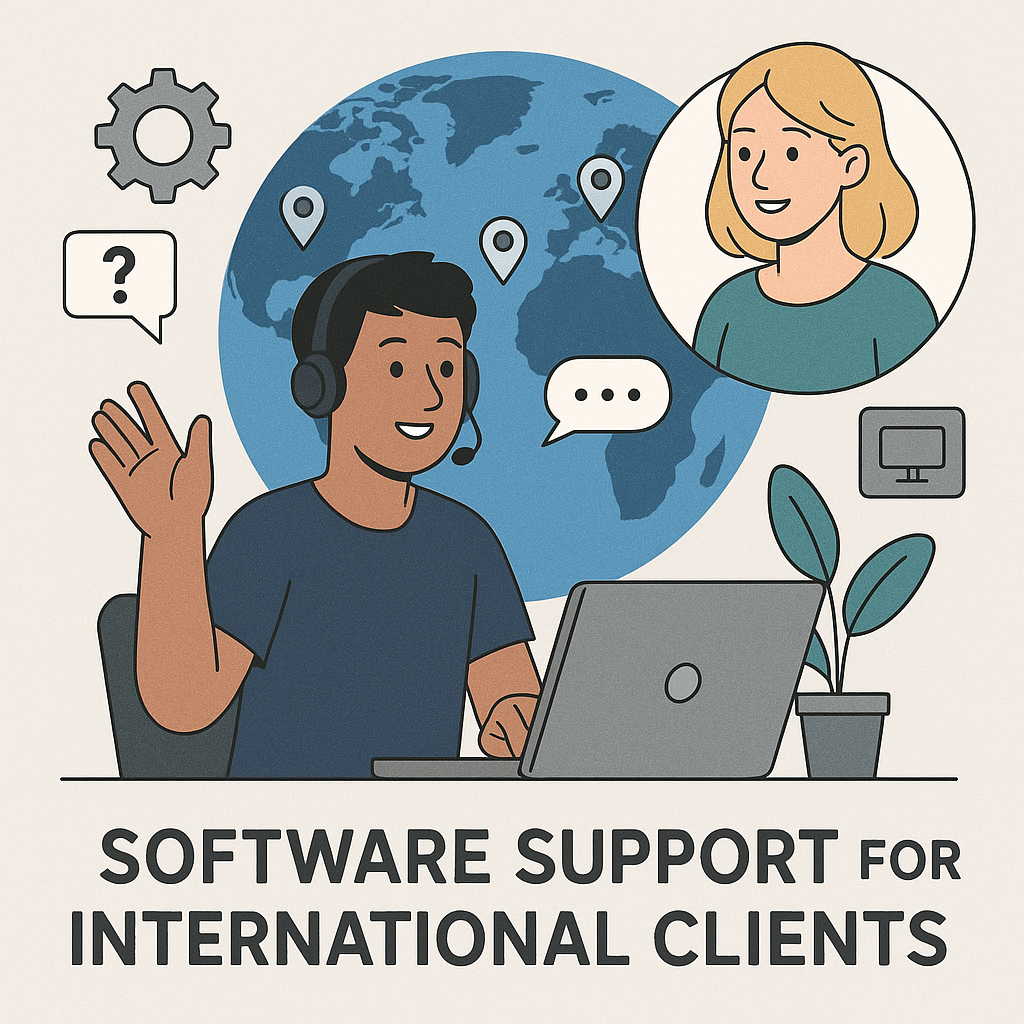 Software Support for International Clients