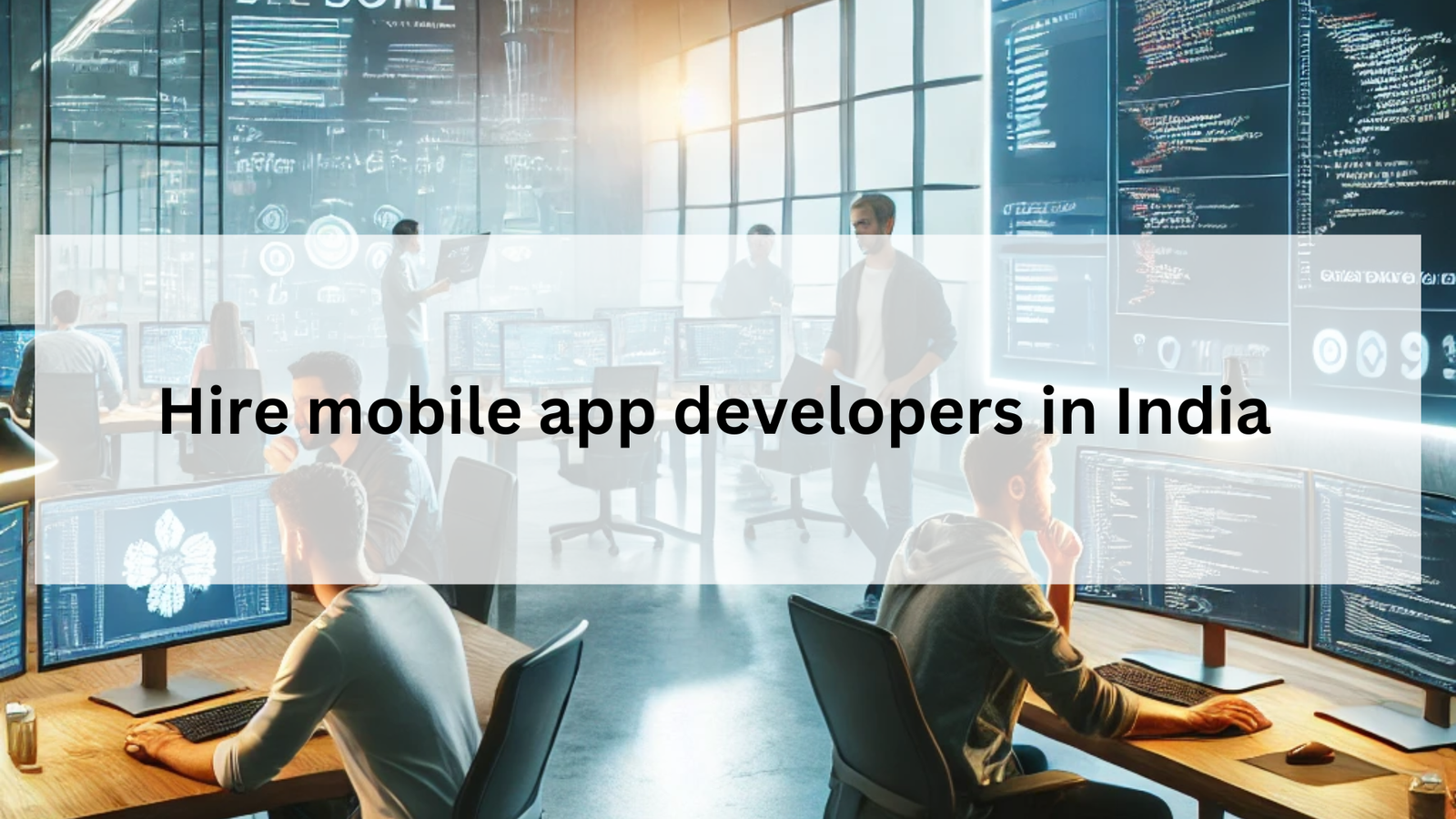 Hire mobile app developers in India