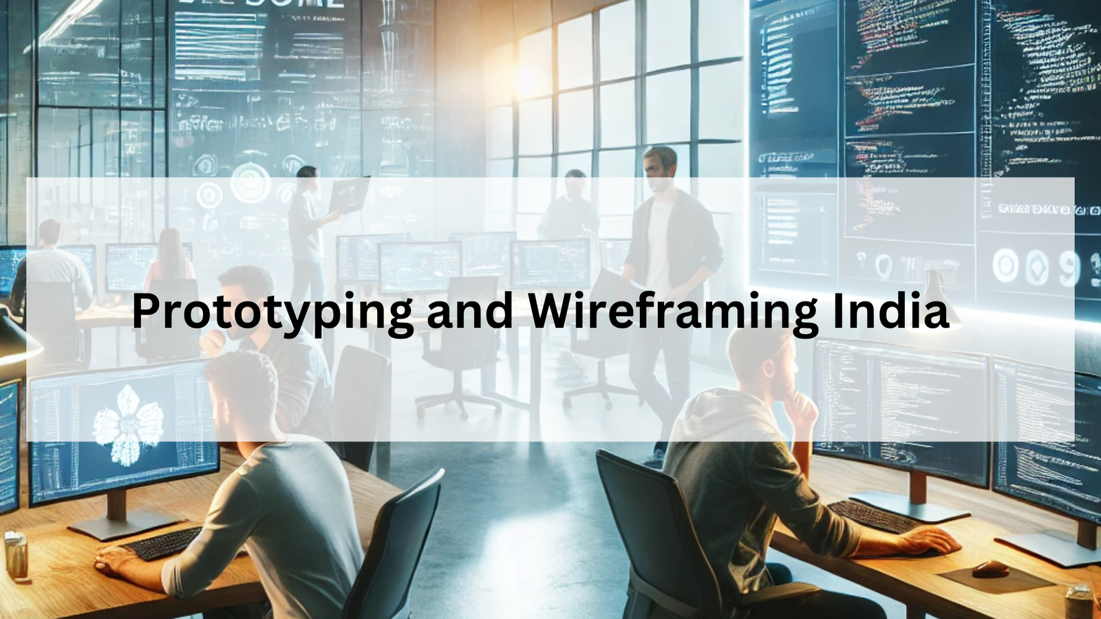 Prototyping and Wireframing India