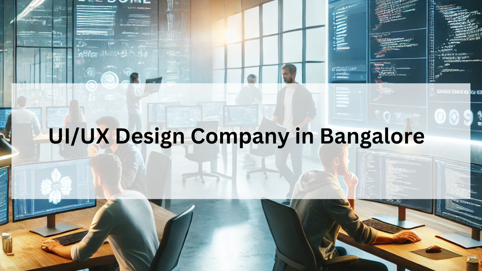UI/UX Design Company in Bangalore
